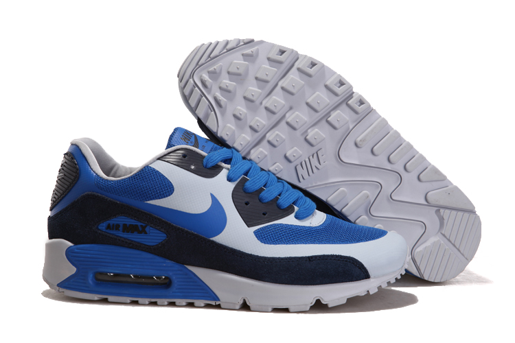 Nike Air Max Shoes Womens Blue/Black/Light Gray Online